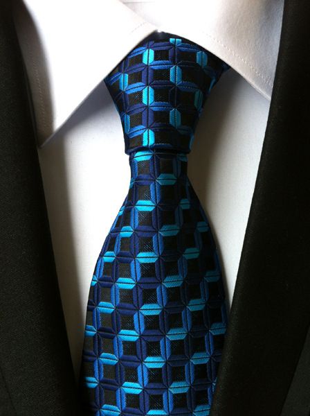 Unisex polyestermaterial bröllopsslips för män_voghion.com