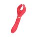 Hongtian Y-shaped Clitoral Forceps G-point Rose Vibrator Clitoral Nipple Dildo AV Stick Masturbator 7-frequency Clitoral Spines_voghion.com