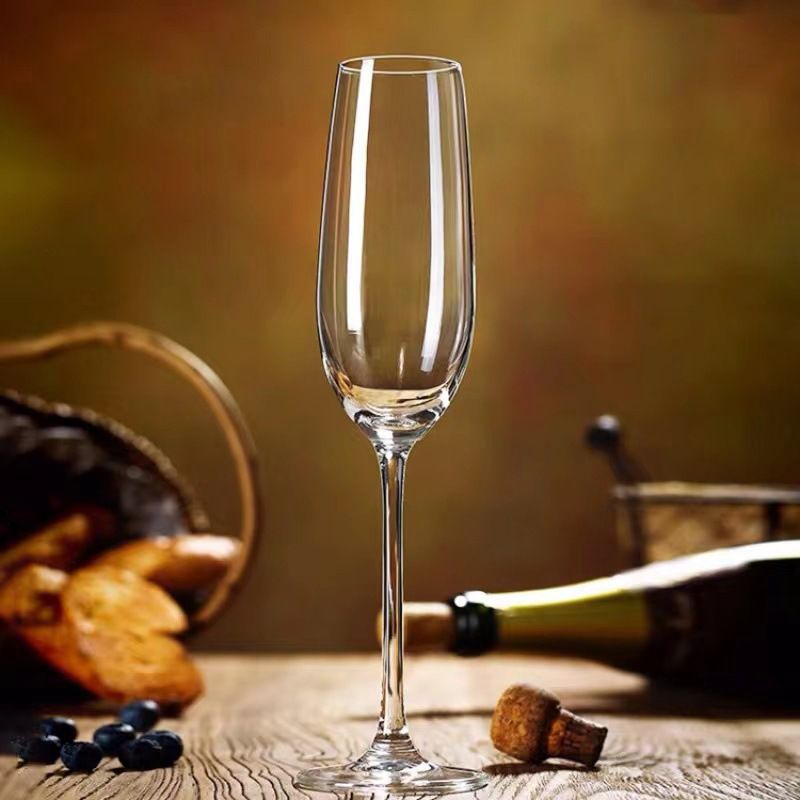 European Creative Champagne Set Hotel Wedding Celebration Crystal Glass Cocktail Sparkling Wine Tall Cup_voghion.com