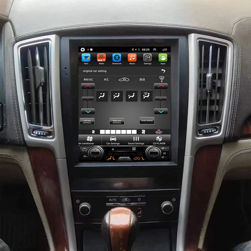 Applicabile al sistema di navigazione a grande schermo Cadillac Saiwei SLS display per auto Android controllo centrale tutto in una macchina_voghion.com