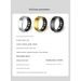 SR02 Smart Ring wasserdicht Blutsauerstoff Übung Schrittzähler Schlafüberwachung Herzfrequenzmessung Schlafüberwachung Mode_voghion.com