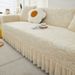 Camellia Skirt Protection Sofa Cover All Inclusive Universal Cover Universal Straight Sofa Cover New 2024 Cover Cloth_voghion.com