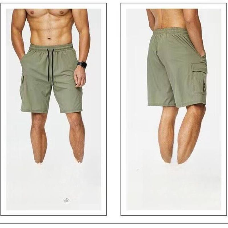 Men's Clothing Casual Workwear Sports Shorts Men's Thin Quick-Drying Running Training Fitness Loose Shorts_voghion.com