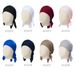 Muslim hat Women's elastic cotton cap triangular hat solid color sleeping cap soft breathable pirate hat headscarf_voghion.com