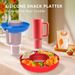 Water Bottle & Cup Accessories Shaker Bottles Universal 30oz40oz Ice Cup Platter Stanley Silicone Snack Bowl Snack Platter_voghion.com