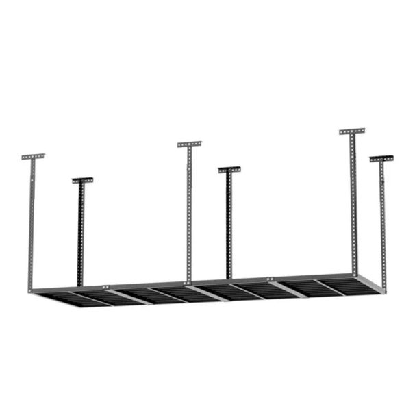 Rack di stoccaggio Capacità rack 750 libbre Garage montato su pesante regolabile 3x8 Peso di stoccaggio Nero Soffitto Duty_voghion.com
