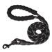Reflective Nighttime Dog Training Harness With Foam Handle And Round Rope Leash_voghion.com