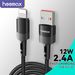 USB To IPhone Cable Heavy Duty Braided Long Fast Charger Lead 14 13 12 11 X 8 SE_voghion.com