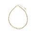 Light Luxury Niche Steel Gold-plated Three-layer Necklace_voghion.com