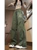 Army Green American Functional Assault Pants Women's Summer Quick Drying Waterproof Buttoned Pants Cleanfit Mountaineering Overalls_voghion.com