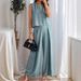 Women's Clothing Wide Leg Pants Casual Fashion Solid Color High Waist Loose Suit_voghion.com