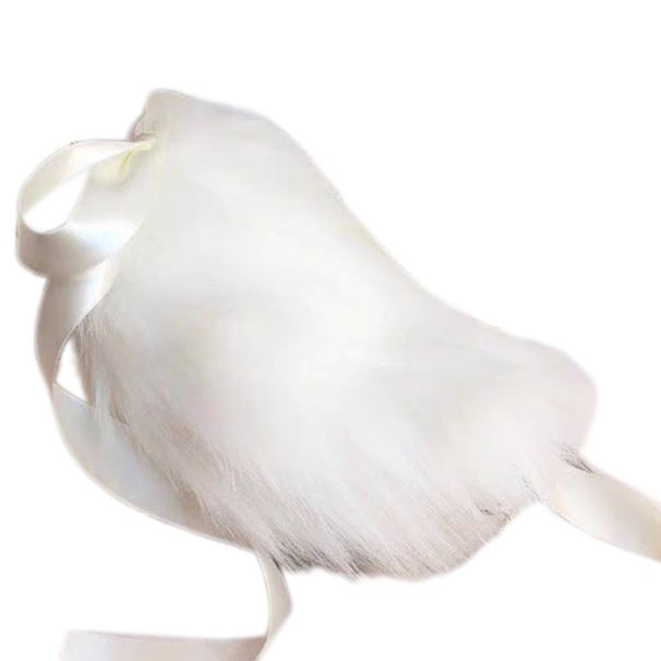 COSPLAY Ohren Tier Ohr Stirnband Kaninchen Karneval Handgemachte Pelzigen Party Kostüm Teufel Beast Großhandel_voghion.com