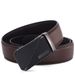 Men's Double-Sided Genuine Cowhide Leather Belt - Automatic Buckle, Business & Formal Wear_voghion.com