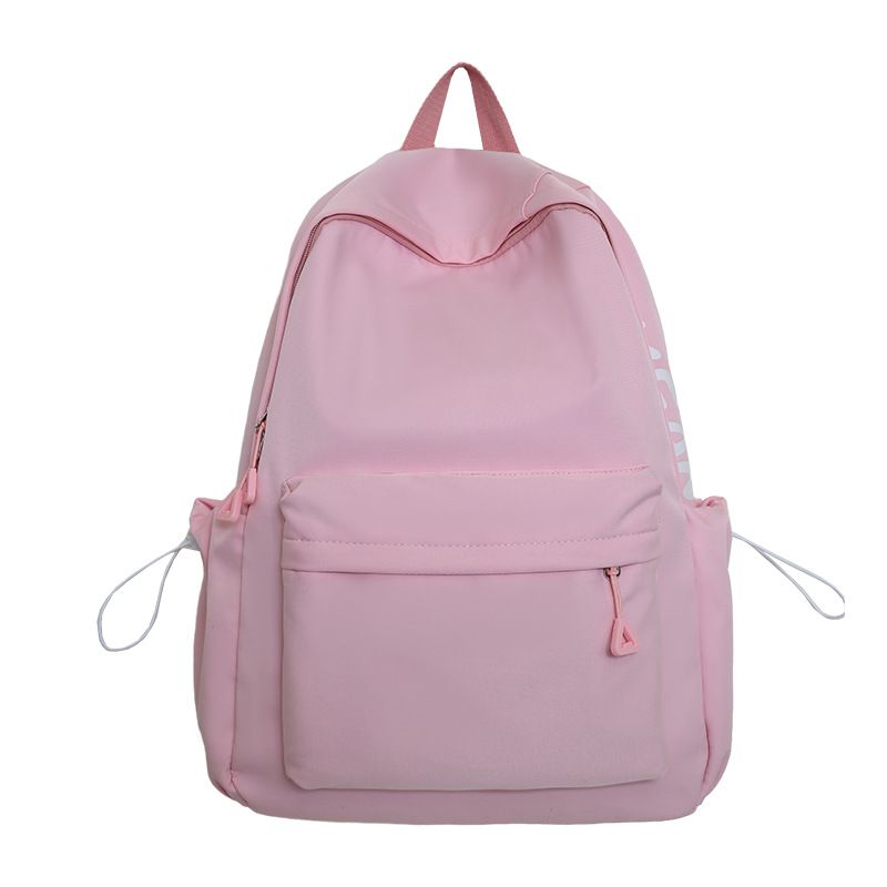 Women's Bags Simple Style, Large Capacity Backpack, Fashionable Letters, High School Commuter Bag, Junior High School Student Backpack_voghion.com