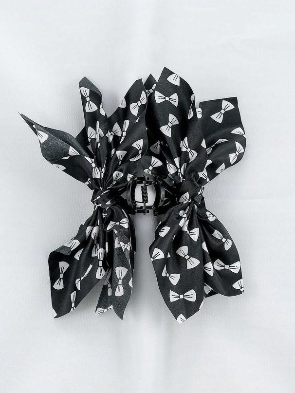 Retro Klassesch Cashew Blummen Léift Duebelsäiteg Clip Héichwäerteg Schleif Kappschmuck Hoernadel Réck vum Kapp Hai Clip_voghion.com