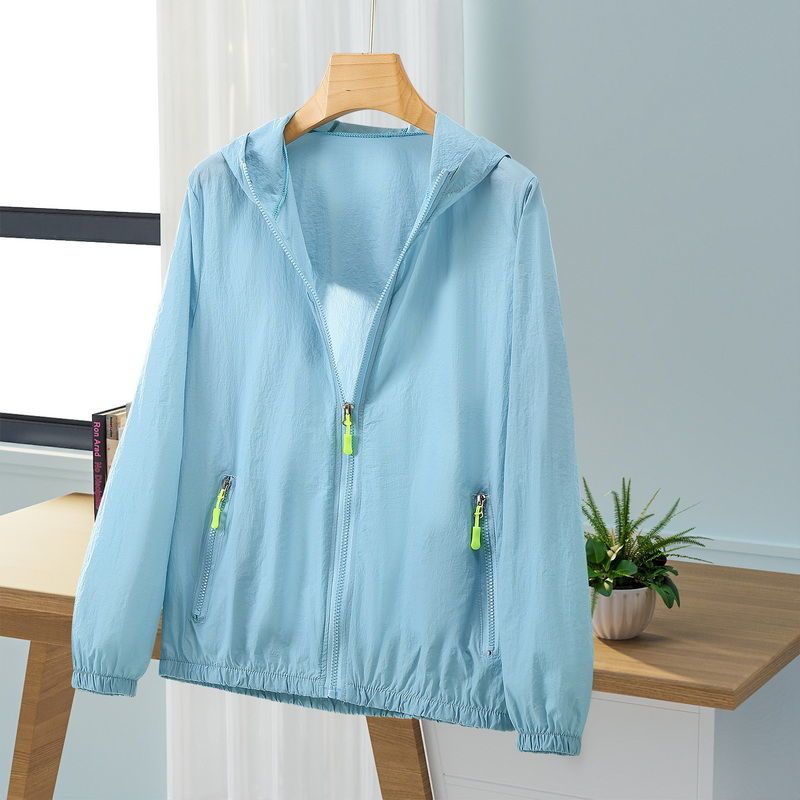 Summer New Men's Loose Fitting Oversized Sun Protection Fashionable Young Couples Breathable Skin Clothing, Outdoor_voghion.com