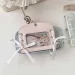Card Holders Korean Idol Balletcore Pocard Holder Ribbon Style PU With Keychain Pendant Protective Case_voghion.com