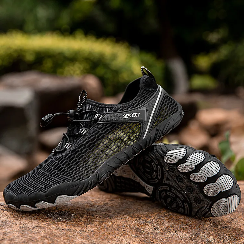 New Outdoor Fishing Stream Trekking Summer Mesh Hiking Military Tactical Sports Men's Water Shoes_voghion.com