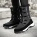 Winter Women's Anti Slip Plush High Top Snow Boots 2024 New Fashionable And Versatile_voghion.com