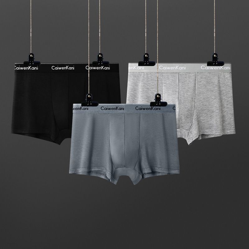 Intimo e pigiami Boxer in puro cotone e modal, confezione regalo Silver Can, pantaloncini da ragazzo, boxer con cavallo in grafene_voghion.com