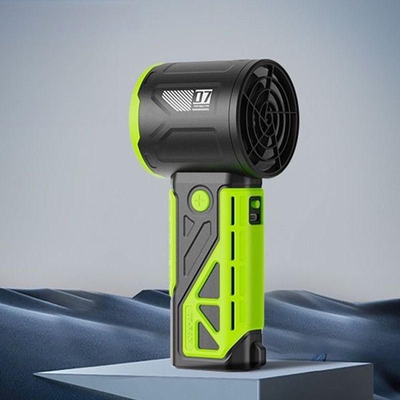 Car-Mounted Violent Brushless Motor Turbo Small Fan Camping BBQ Dust Removal Handheld Water Snow Blower_voghion.com