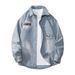 Men's Vintage Washed Denim Jacket – Hong Kong Street Style Oversized Shirt (M-XXXXL)_voghion.com