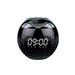 G90  round ball Bluetooth alarm clock portable mini subwoofer card insertion radio small speaker_voghion.com