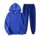 Men's Casual Hoodie & Jogger Set - Soft Fleece-Lined Two-Piece Outfit For Spring/Autumn | Trendy Streetwear & Sports Wear In 15 Colors (S-3XL)_voghion.com