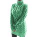 Women's Clothing sweater women's knitted sweater autumn and winter thickened two lapels retro thick line twisted dress wool_voghion.com
