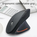 Rechargeable Vertical Wireless Silent Upright Computer Accessories Optical Bluetooth Mouse Laptop_voghion.com
