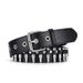 Bullet Head Punk Style Fashion Trendy Men's And Women's Personality Belt_voghion.com