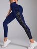 Leggings da yoga a vita alta da donna – Pantaloni da allenamento modellanti con pannelli in rete e tasche laterali, in poliestere-spandex elasticizzato per corsa, palestra e tempo libero_voghion.com