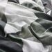Dark Green Triangle Geometric Mattress Cover Polyester 3D Printed Bedspread_voghion.com
