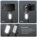 FANGTUOSI Tripé universal giratório 360 para selfies com luz de preenchimento para obturador e estabilizador para smartphone ao vivo/registro após_voghion.com