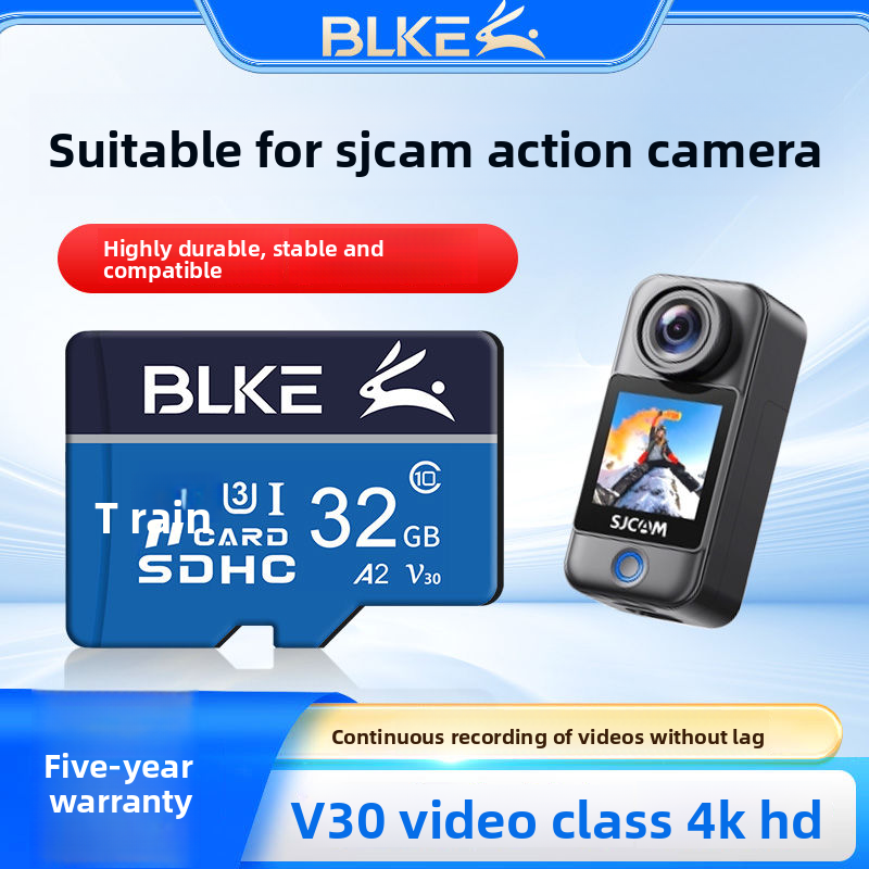 Suitable For SJCAM Action Camera Memory SJ11/7/8pro6/C300 Dedicated TF High-Speed SD Storage Card_voghion.com