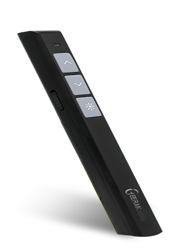 Presentation Clicker Page Turning Pen Plug And Play Teacher's Writing Stylus Infrared Bluetooth Usb Green Light PPT Page Turning Pen_voghion.com