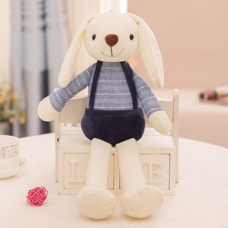1Pc Cute Long-Eared Rabbit Doll Doll Party Event Gift Bed Doll Pillow Sofa Plush Decoration_voghion.com