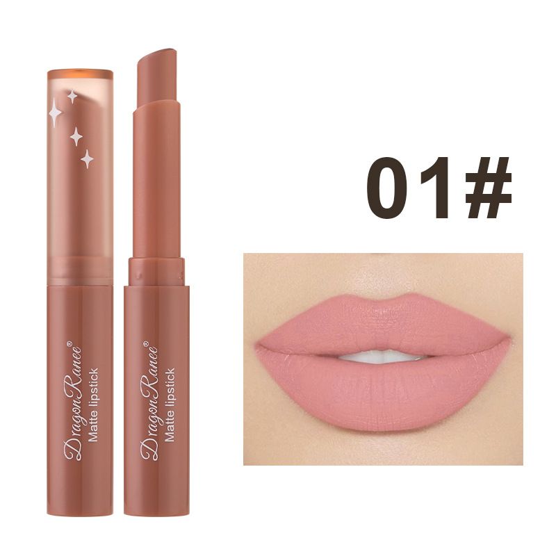 Matita labbra opaca - Rossetto a punta obliqua in tonalità nude e marroncine - rosa, finitura vellutata_voghion.com