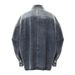 Giacca in denim oversize con bottoni vistosi – Vestibilità rilassata, design con spalle scese per donna_voghion.com