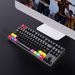 Farfi Mekanik N-Key Rollover Kırmızı Anahtar Ergonomik 87 Tuşlu E-spor Kablolu Klavye Windows 10/8/7/XP için_voghion.com