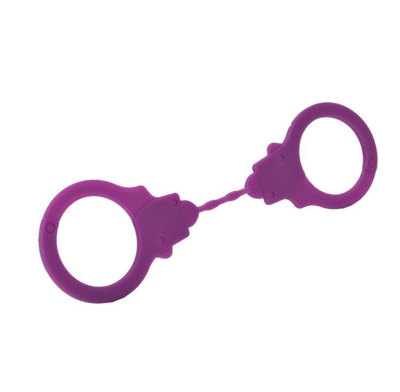 Best friend's new product couples fun role play silicone handcuffs adult alternative training toys _voghion.com
