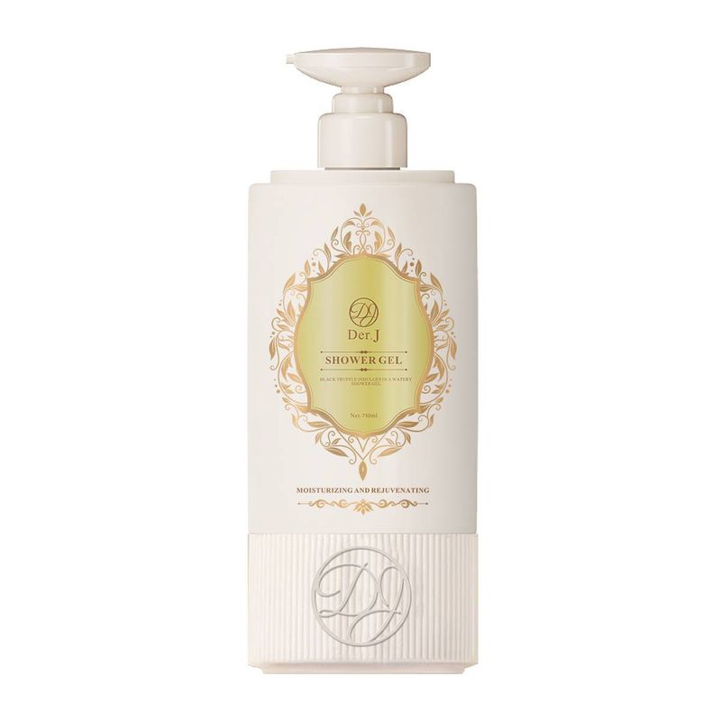 Der.j Black Truffle Anti - Dandruff Shampoo & Oil - Control Volumizing Shower Gel Set - SHAMPOO For Hair And Body Care_voghion.com