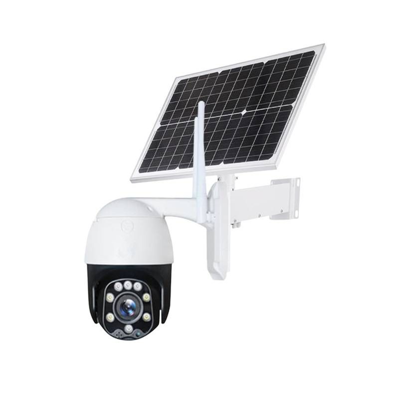 ​​4G Solar PTZ Security Camera - 360° Wireless Outdoor Surveillance With HD Night Vision, Motion Detection & Cloud Storage_voghion.com