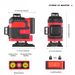16-Line Laser Level – High-Precision Self-Leveling Cross-Line Tool With Magnetic Base & 360° Rotation For Wall & Floor Alignment_voghion.com