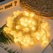 Decorative Fairy Lights For Camping, Indoor & Outdoor Use - Crystal Ball, Star & Snowflake LED String Lights With 8 Lighting Modes_voghion.com