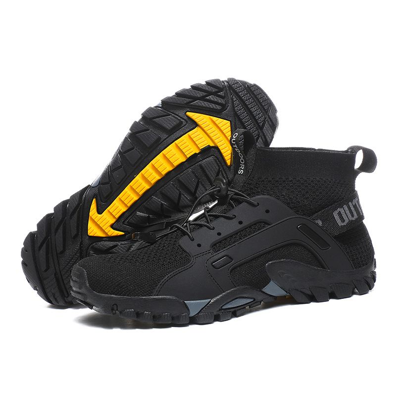 Hiking Unisex Stream Large Size Non-Slip Breathable Trekking Men's Outdoor Fishing Wading Shoes_voghion.com