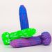 Dildo realistico SM Expander Plug anale in silicone con forma irregolare extra large e molto venduto all'estero_voghion.com