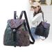 Women's 2024 New Fashion Versatile Large Capacity Geometric Quilted Laser Color Changing Travel Backpack School Bag_voghion.com