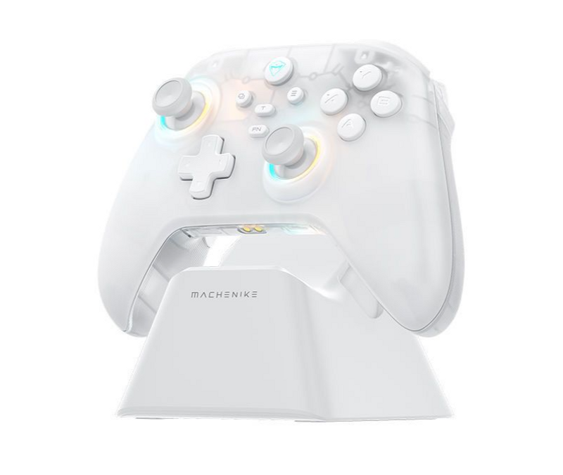 Mechanic G3V2 Snow White Set Three-Mode Game Controller Bluetooth Switch Mobile Steam PC_voghion.com
