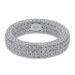 Men's Jewelry 925 Sterling Silver Micro-Pave Cubic Zirconia Ring Hip Hop Statement Piece For Bold Style_voghion.com